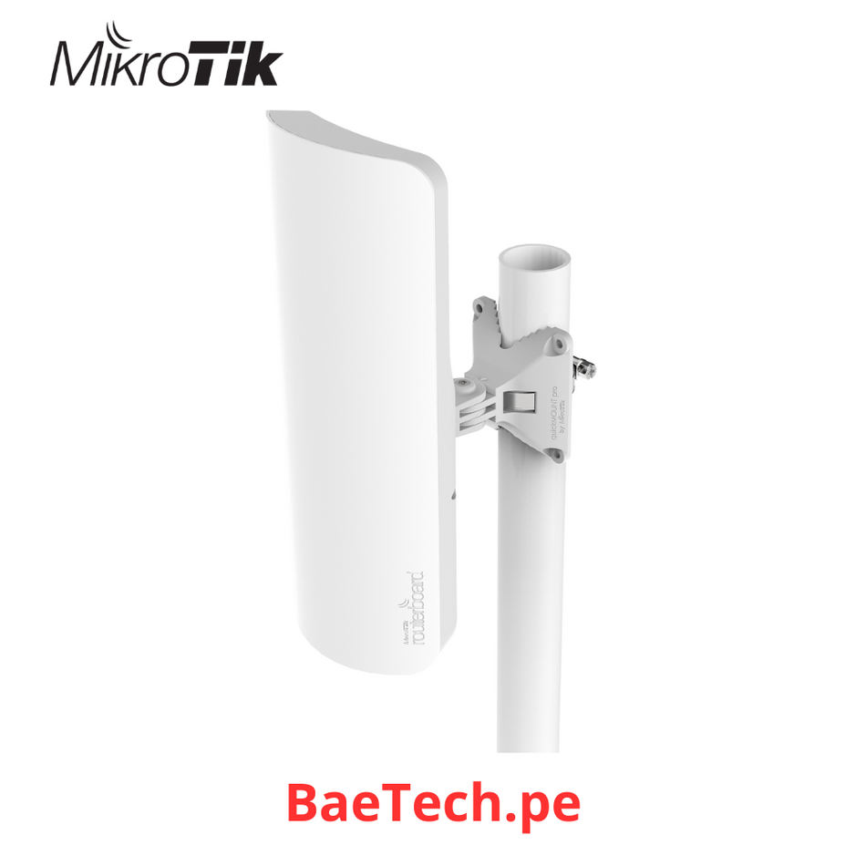MIKROTIK MTAS-5G-15D120 - (mANT 15s) ANTENA SECTORIAL DE 15DBI CON ANGULO DE APERTURA DE 120° CON UN RANGO DE 5.17 - 5.825GHZ