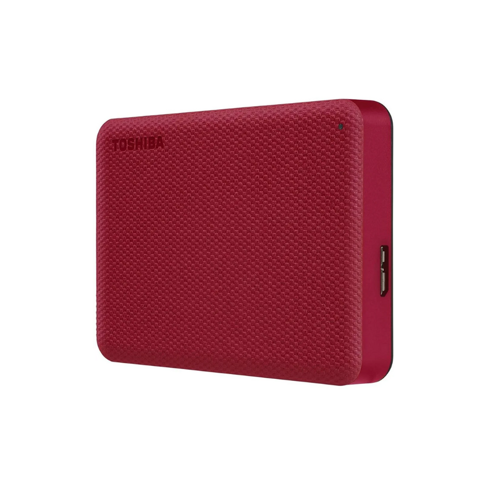 Disco duro portátil Toshiba 4TB Canvio Advance V10 rojo - HDTCA40XR3CA