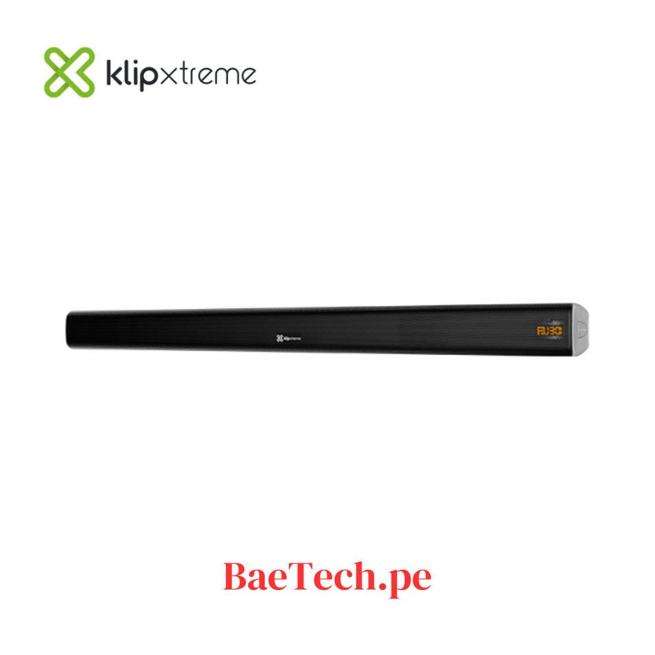 Barra de Sonido 2.0 Bluetooth Black Klip Xtreme KSB-00A