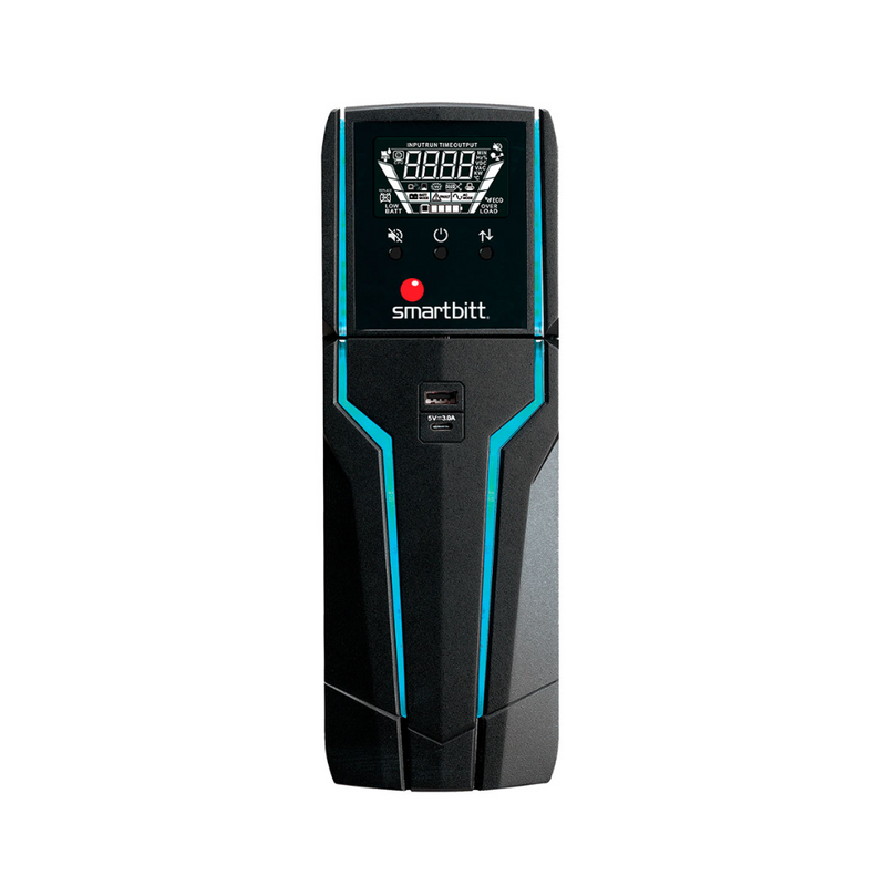 UPS SMARTBITT SBNB1802G Concentrador de energia Interactiva 900w 1800va Respaldo de energia para uso gamer