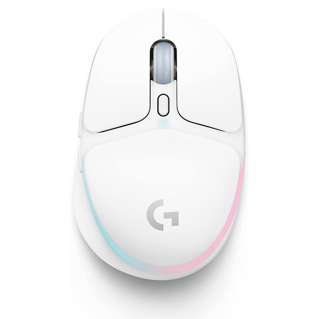 MOUSE INALÁMBRICO LOGITECH G705 LIGTHSPEED LIGHTSYNC RGB BLANCO (910-006366) COLECCIÓN AURORA