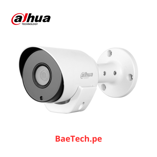DAHUA Cámara de vigilancia hdcvi full hd tubo 2mp lente 3.6mm con sensor de temperatura y humedad. visión nocturna ir 20m. ip67 - DH-HAC-LC1220T-TH