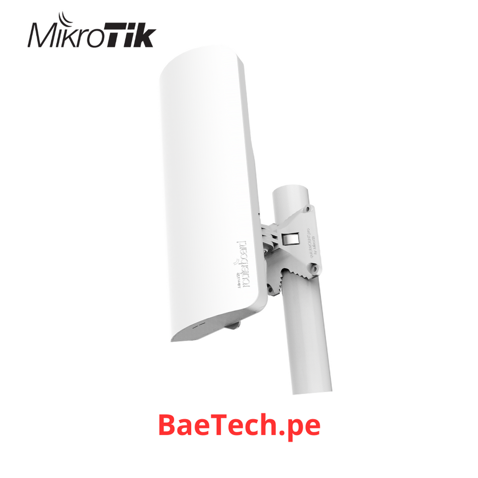 MIKROTIK RB921GS-5HPacD-15S - (mANTBox 15s) PUNTO DE ACCESO SECTORIAL DE 120° EN 5GHZ 802.11 A/N/AC, ANTENA INTEGRADA 15 DBI, HASTA 1000 MW