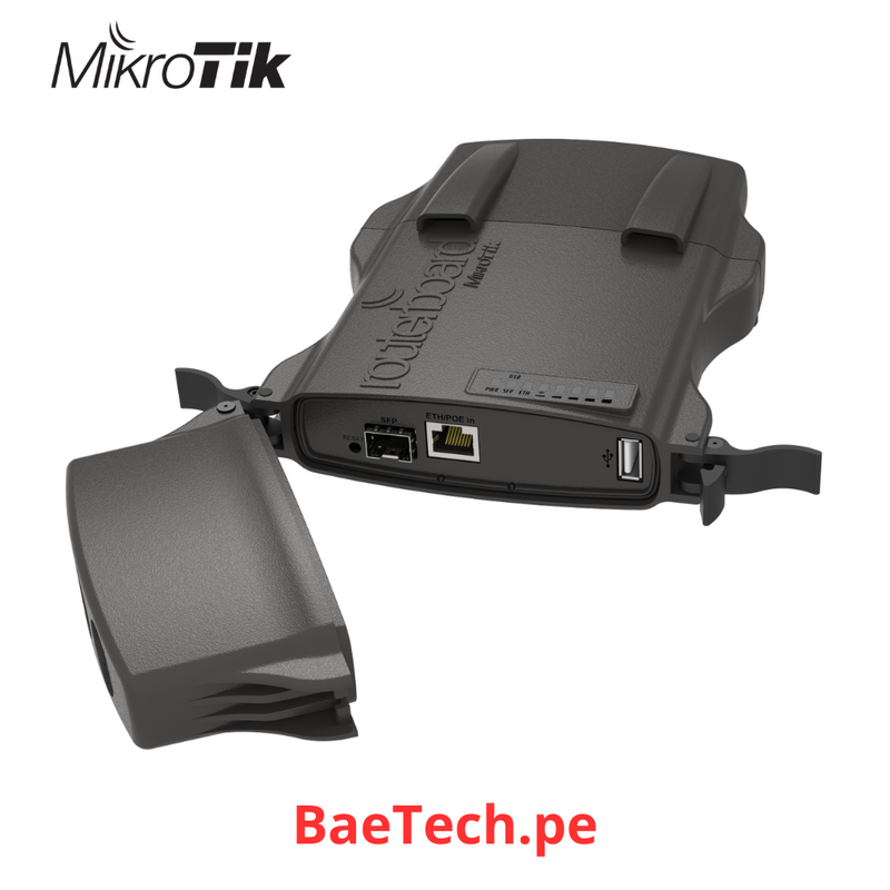 MIKROTIK RB921UAGS-5SHPacD-NM - ( NetMetal 5SHP )AP/BACKBONE/CPE 802.11AC INTEGRADO DE DOBLE CADENA DE 5 GHZ, CONECTORES 2XRPSMA, ALTA POTENCIA DE TX, GIGABIT ETHERNET, CARCASA DE METAL A PRUEBA DE AGUA