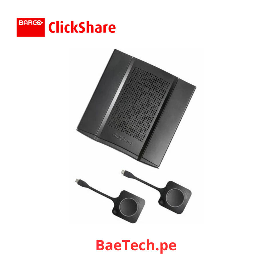 Barco ClickShare CX-50 IEEE 802.11a/g/n/ac Puerta de enlace de presentación inalámbrico - 1 x Red (RJ-45) - 2.5 Gigabit Ethernet - 74.50W