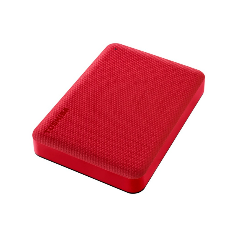 Disco Duro Pórtatil Toshiba Canvio Advance HDTCA20XR3AA - Externo - 2TB - Rojo - USB 3.0