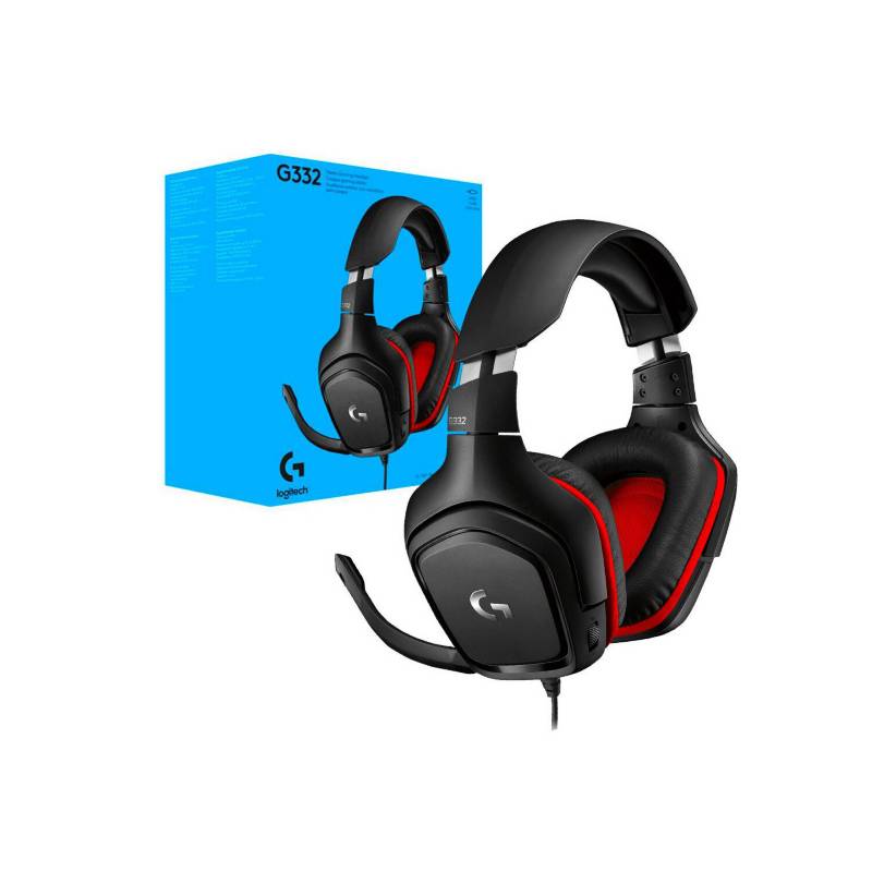 AUDIFONO C/MICROF. LOGITECH G332 STEREO BLACK (981-000755)