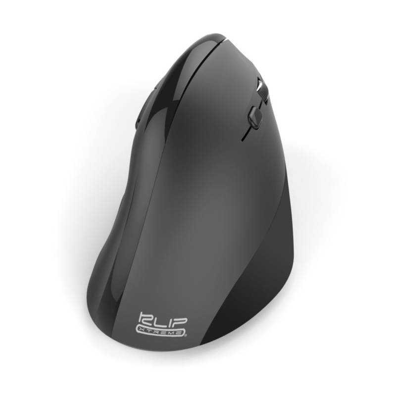 Mouse vertical ergonómico inalambrico klipxtreme kmw-390