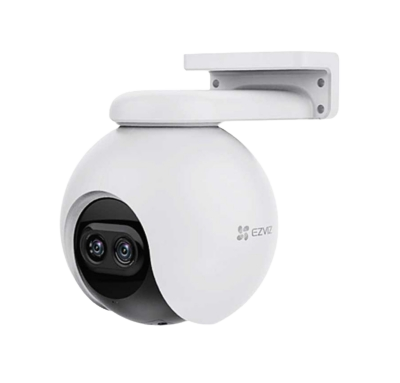 Camara de vigilancia wifi inalambrico EZVIZ C8PF IP PT IA 360 2mp 1080 full hd uso hogar exterior parlante y microfono incorporado doble lente vision nocturna 30m - CS-C8PF-A0-6E22WFR