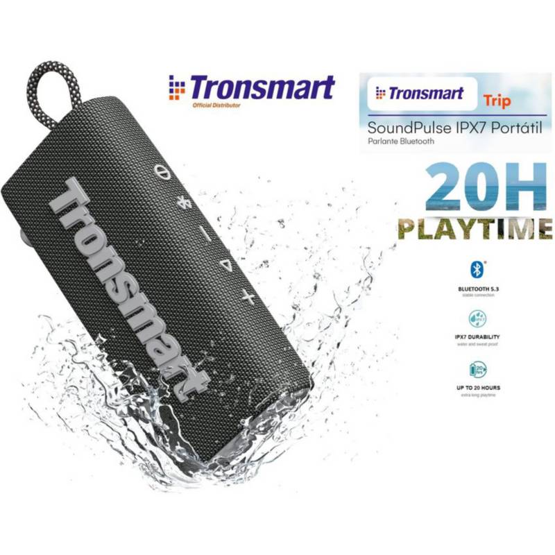 Parlante Bluetooth 5.3 Tronsmart Trip SoundPulse 10W IPX7 Portátil