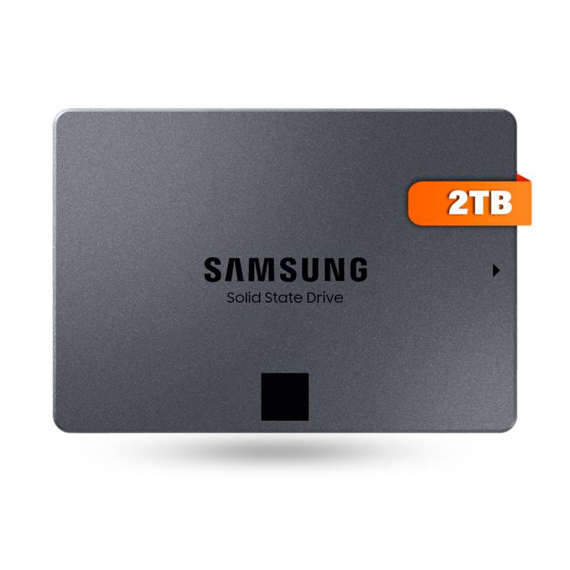 Unidad en estado solido Samsung 870 QVO 2TB SATA 6Gb/s, 2.5" SSD - Tecnologia V-NAND