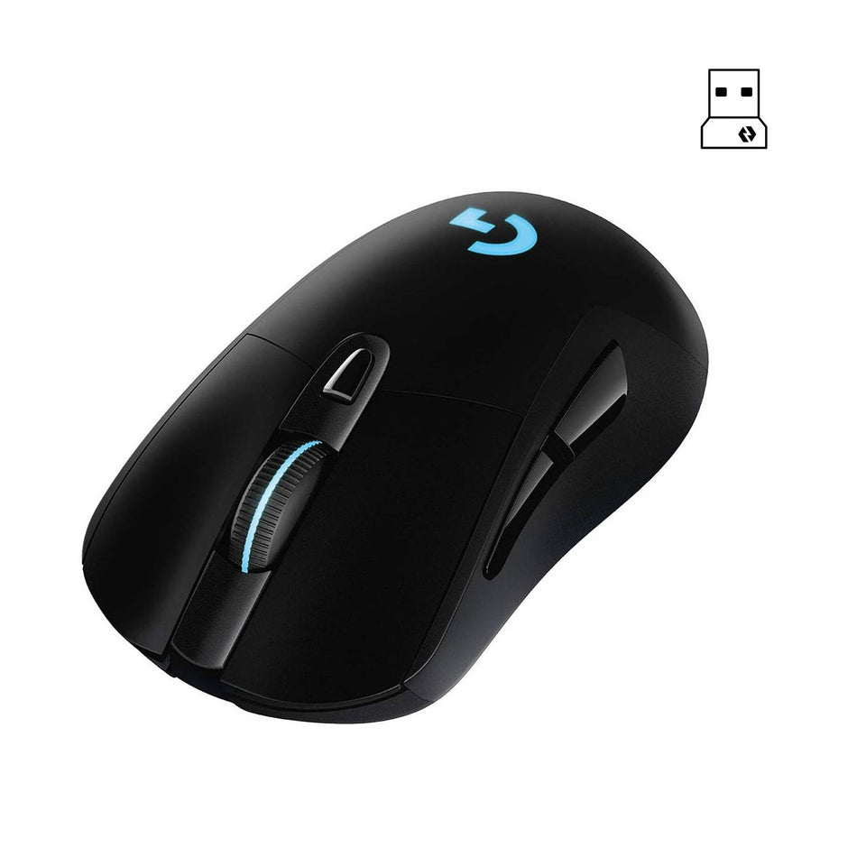 MOUSE INALÁMBRICO LOGITECH G703 LIGTHSPEED NEGRO (910-005638)