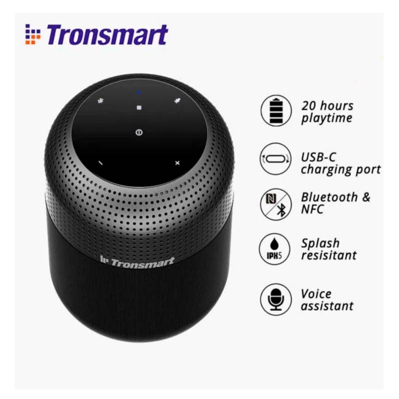 Parlante Bluetooth Tronsmart Element T6 Max 60W Bluetooth 5.0