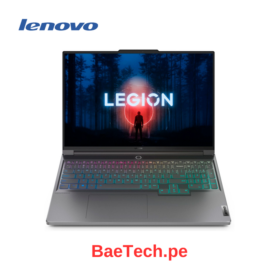 Laptop Lenovo Legion Slim 5 16IRH8 82YA005LLM 40.6cm (16") - WQXGA - Intel Core i7-13700H - 16GB - 512GB SSD - Español Teclado - Gris