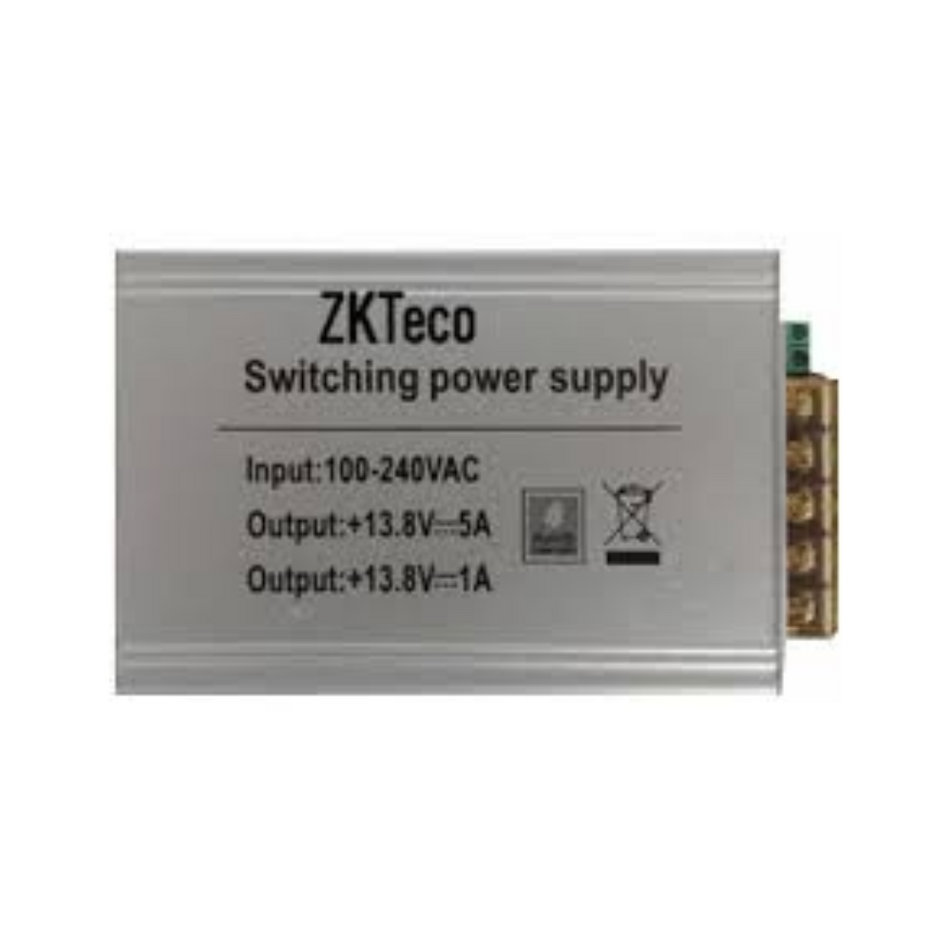 ZKTECO TPM005B FUENTE DE PODER 12V3A SALIDA DUAL 1.5A