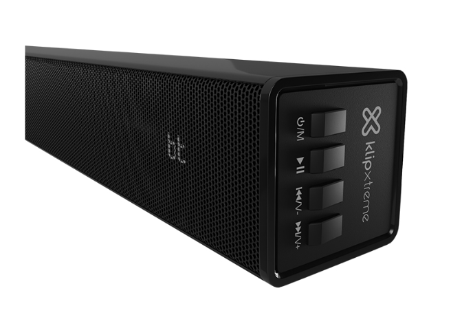 Barra de Sonido 2.0 Bluetooth Harmonium Black Klip Xtreme KSB-001