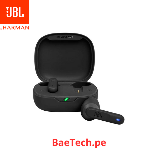 Audífono JBL Wave Flex True Wireless Bluetooth Negro -  JBLWFLEXBLK