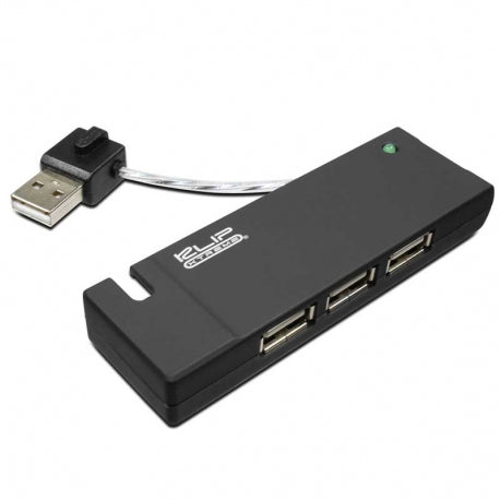 Extensión USB KLIP XTREME 4 Puertos USB 2.0 Sobremesa Colores, Hub USB (KUH-400)