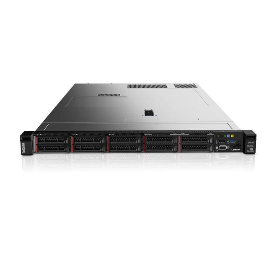 Servidor Lenovo Thinksystem SR630 V3, 1x Xeon Silver 4410Y/12C/2.0-3.0GHz 1x 32GB, 5350-8i