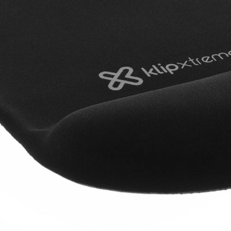 Mouse Pad Klip Xtreme Gel Apoyamuñecas Negro - KMP-100B