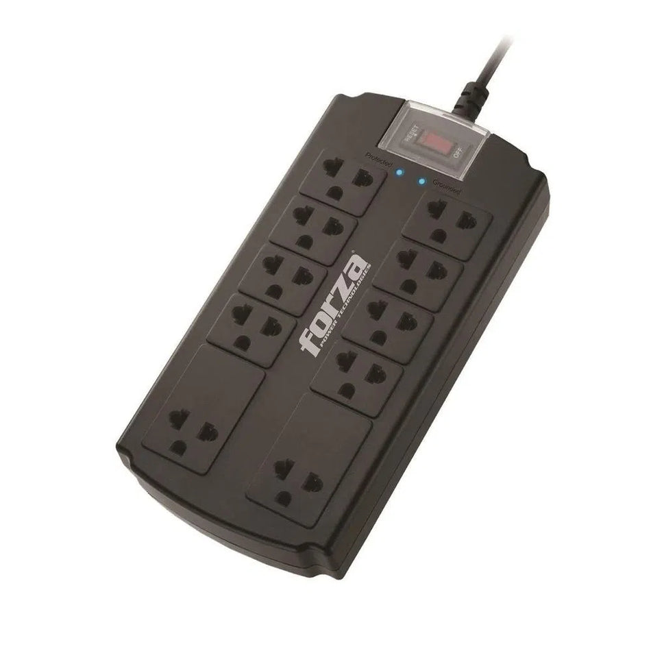 Supresor De Picos Forza Fsp-10un 1800w 10 Salidas 110v/220v