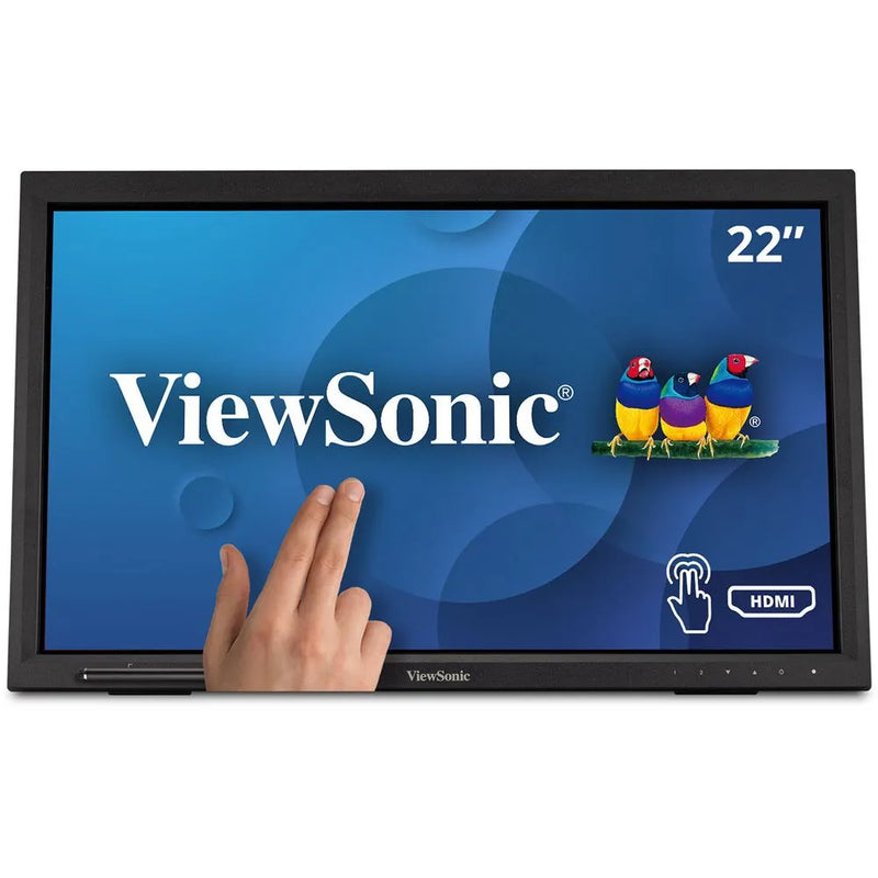 Monitor de pantalla táctil LCD ViewSonic TD2223 - 22" Class - 16:9 - 5ms GTG - 55.9cm