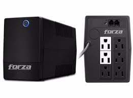 UPS FORZA NT-1012U interactiva 1000VA/500W, 6 slds, RJ11, torred comp-220V