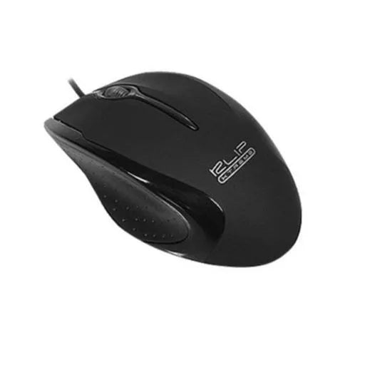 Mouse Klip Xtreme Ebony Diestro USB Ergonómico 800dpi - KMO-104