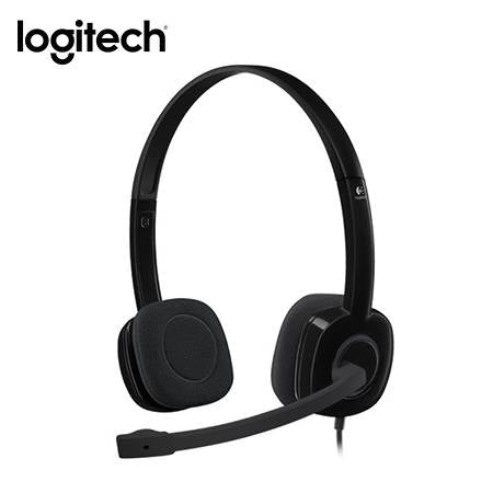 AUDIFONO C/MICROF. LOGITECH H151 ESTEREO NEGRO (981-000587)