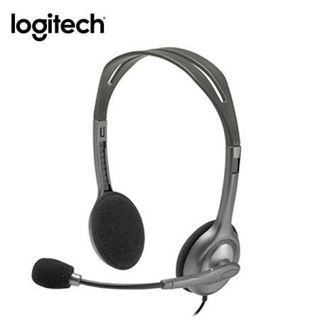 AUDIFONO C/MICROF. LOGITECH H111 PLATA (981-000612)