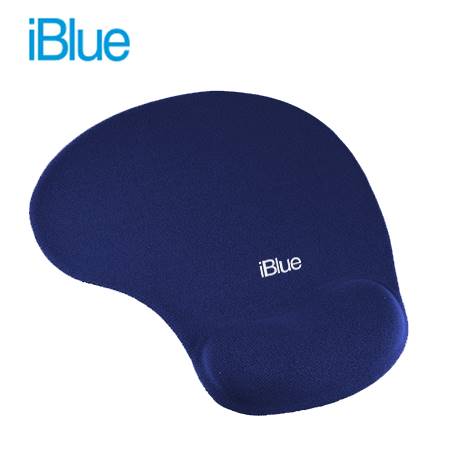 PAD MOUSE IBLUE MD C/DESCANSADOR AZUL MP-372-BL
