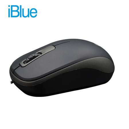 MOUSE IBLUE OPTICAL USB XMK-180 V2 NEGRO/GRIS