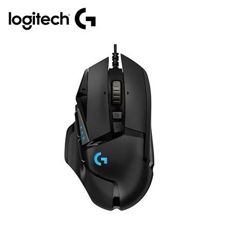 MOUSE GAMING LOGITECH G502 HERO 16000 DPI RGB NEGRO (910-005469)