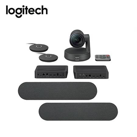 CAMARA LOGITECH B2B RALLY PLUS PAQUETE 4K SALA GRANDE NEGRO (960-001225)