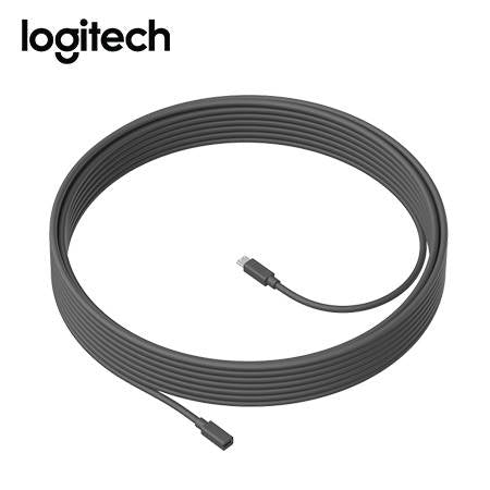 CABLE LOGITECH B2B 10M NEGRO PARA CAMARA MEET UP (950-000005)