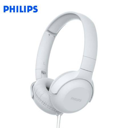 AUDIFONO C/MICROF. PHILIPS TAUH201WT 3.5MM PLEGABLE BLANCO