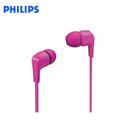 AUDIFONO C/MICROF. PHILIPS IN-EAR TAE1105PK BAJO 3.5MM ROSA