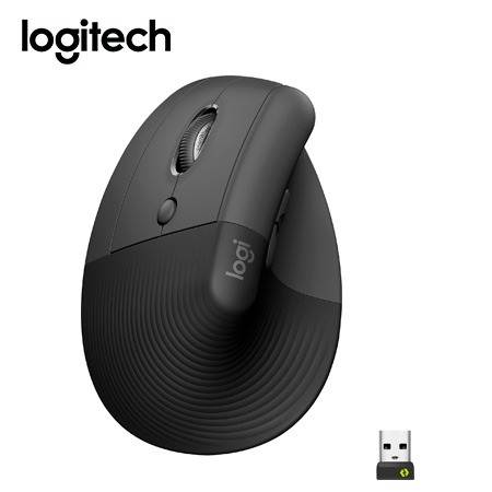 MOUSE LOGITECH LIFT VERTICAL INALÁMBRICO/BT ZURDO NEGRO (910-006467)