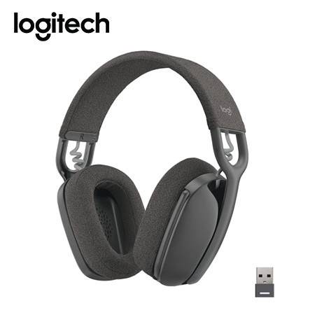 AUDIFONO C/MICROF. LOGITECH ZONE VIBE 125 INALÁMBRICO/BLUETOOTH NEGRO (981-001125)
