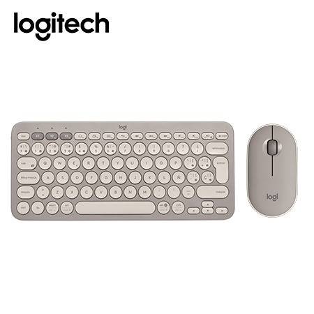 KIT LOGITECH TECLADO K380 ALMOND MILK 920-011149 + MOUSE PEBBLE M350 ALMOND MILK 910-006658