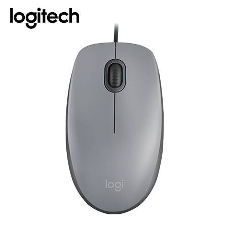 RATÓN LOGITECH M110 SILENCIO OPTICO USB PLATA (910-006757)
