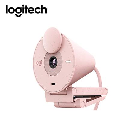 CAMARA LOGITECH BRIO 300 FHD 1080P USB-C ROSA (960-001446)