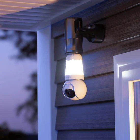 Cámara de Seguridad IMOU IPC-S6D-3M0WEB, BULB WIFI BOMBILLA 2K 3MP PT 360º Audio bidireccional Detección humano y vehículo Fullcolor