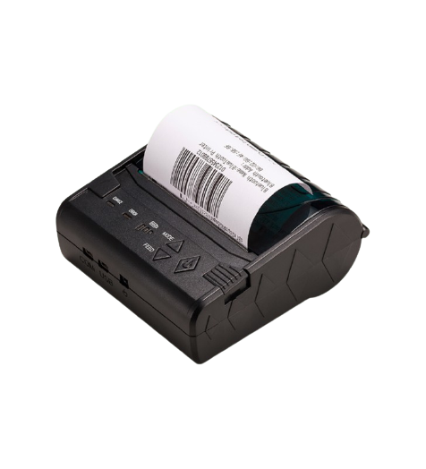 ZKTECO ZKP8003 - IMPRESORA TICKETERA TERMICA PORTATIL de 80mm | USB + RS232 + Bluetooth4.0 (el cable USB es estándar)