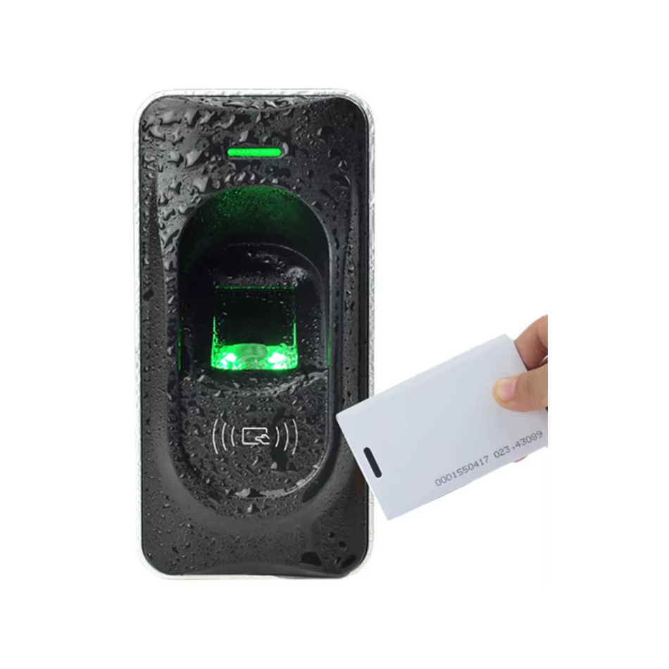 ZKTECO FR1200 Lector Esclavo de Huella Y Tarjeta de proximidad RFID 125khz RS485 12V