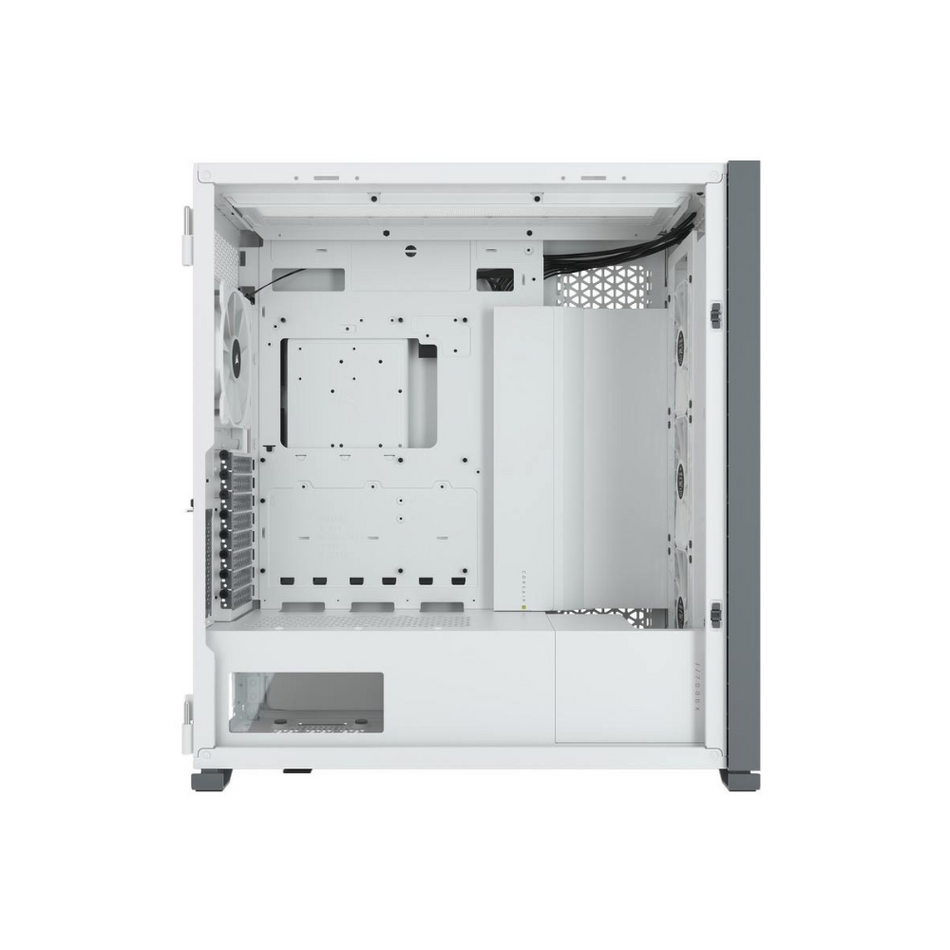 CASE CORSAIR ICUE 7000X RGB TG S/ FUENTE BLANCO 1 PANEL VIDRIO 4 VENTILADORES CON ILUMINACION RGB  CC-9011227-WW