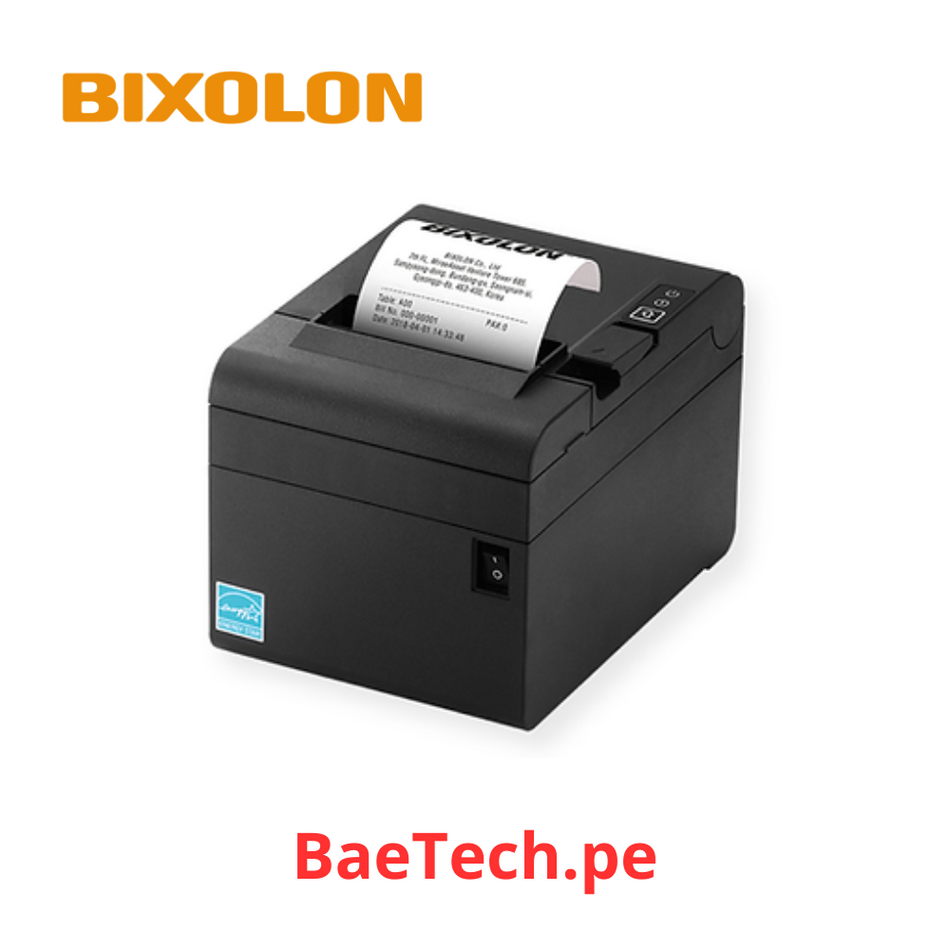 IMPRESORA TERMICA DE TICKETS FACTURAS Y BOLETAS ELECTRONICAS BIXOLON SRP-E300