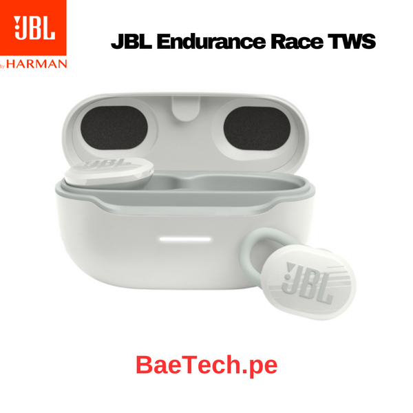 Auriculares Deportivos In Ear True Wireless Jbl Endurance Race -  JBLENDURACEWHTAM - Blanco