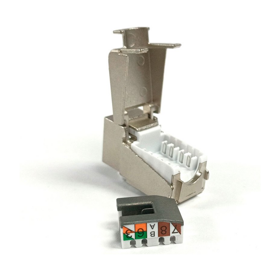 SATRA 0103030001 Jacks Modular Categoría 6A+ Blindado