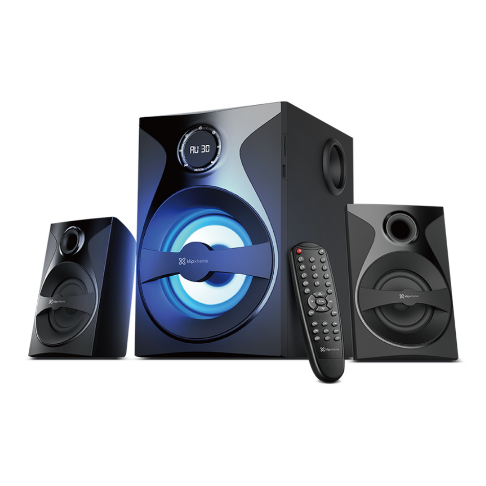 Parlantes Inalambrico Klip Xtreme KWS-640 BluFusion 56W 2.1 canales NFC Bluetooth